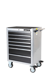 Verkt�yvogn 7 Skuffer S�lv 90