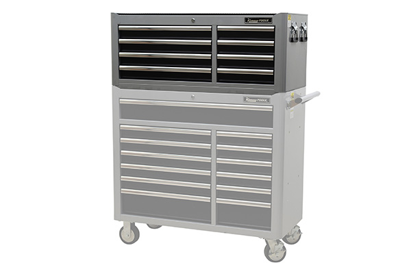 Toppkasse, 8 Skuffer S�lv